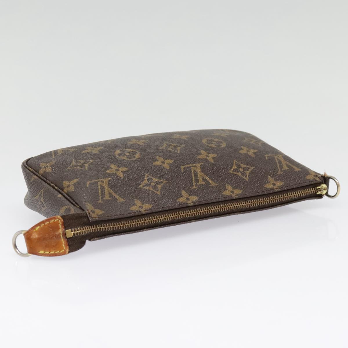 LOUIS VUITTON Monogram Pochette Accessoires Pouch M51980 LV Auth 72581