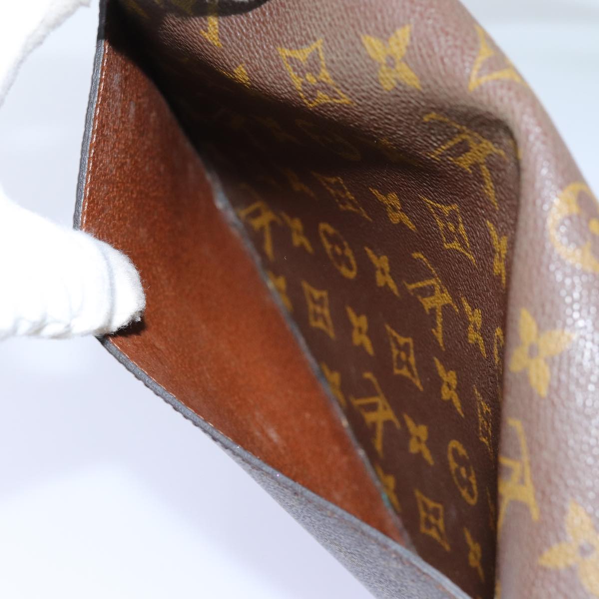 LOUIS VUITTON Monogram Saint Cloud GM Shoulder Bag Vintage M51242 LV Auth 72621