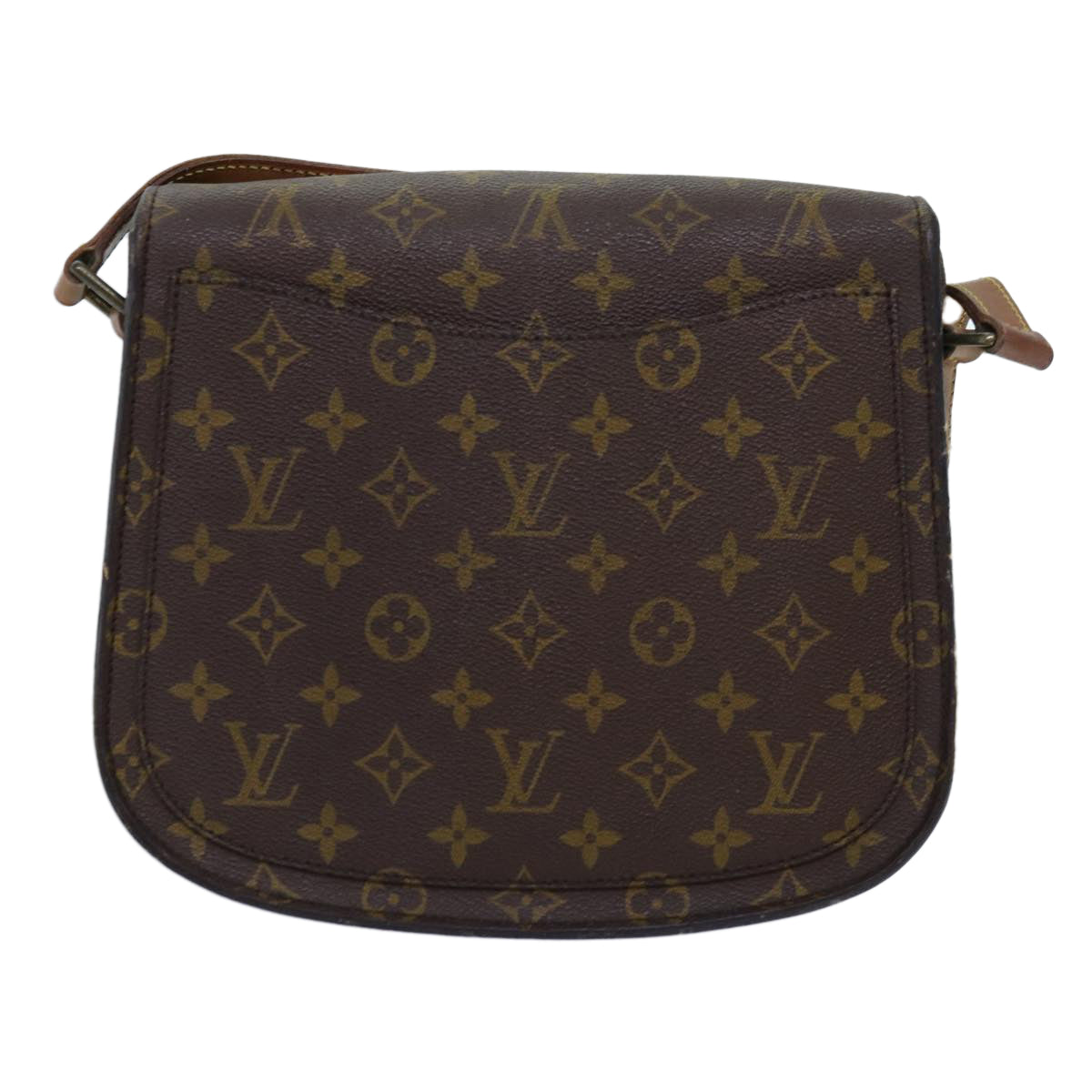 LOUIS VUITTON Monogram Saint Cloud GM Shoulder Bag Vintage M51242 LV Auth 72621