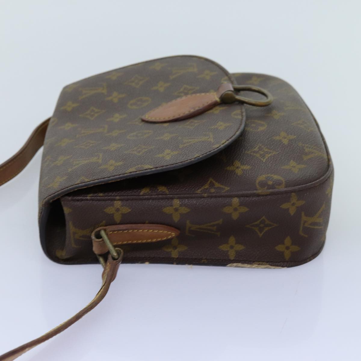 LOUIS VUITTON Monogram Saint Cloud GM Shoulder Bag Vintage M51242 LV Auth 72621