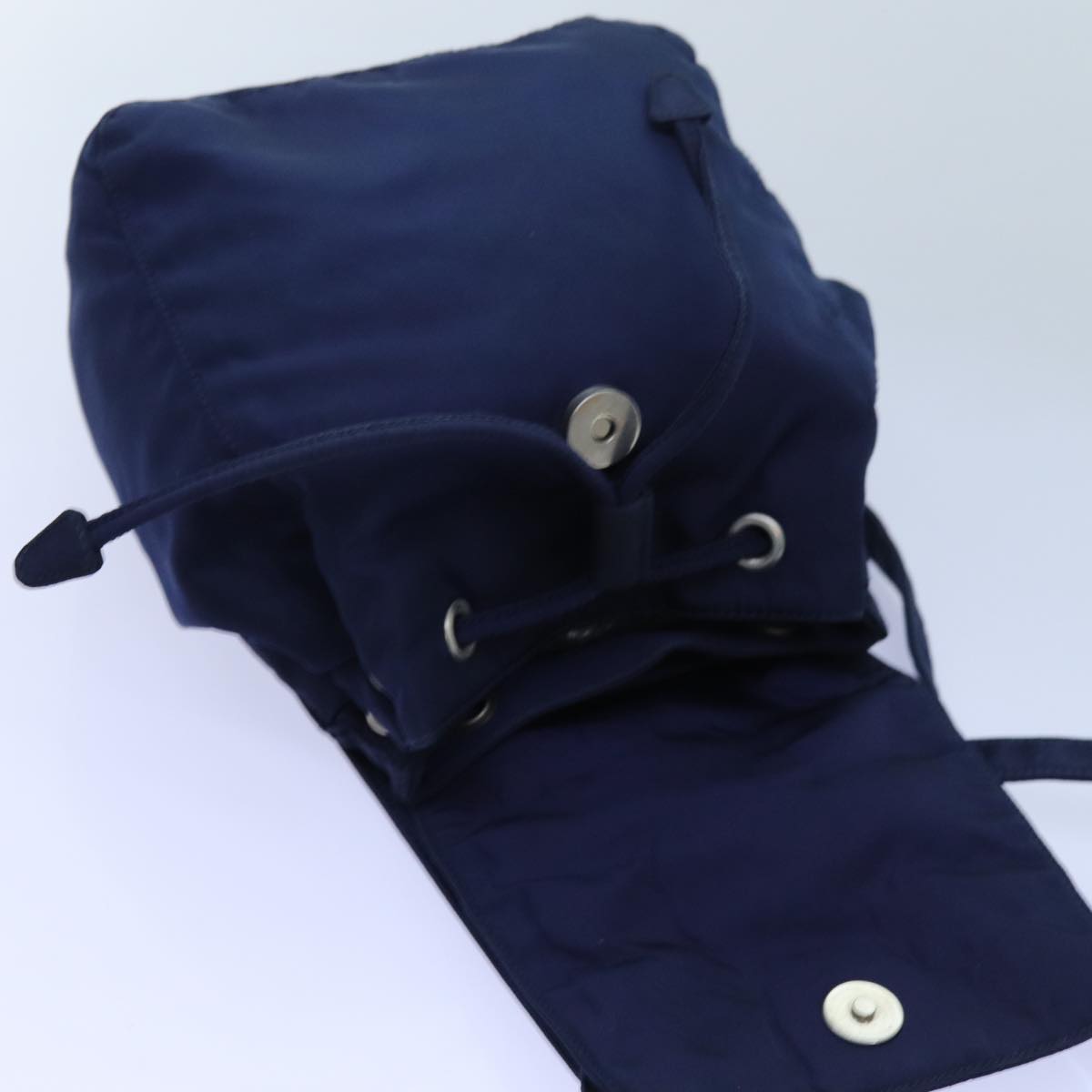 PRADA Backpack Nylon Navy Auth 72712