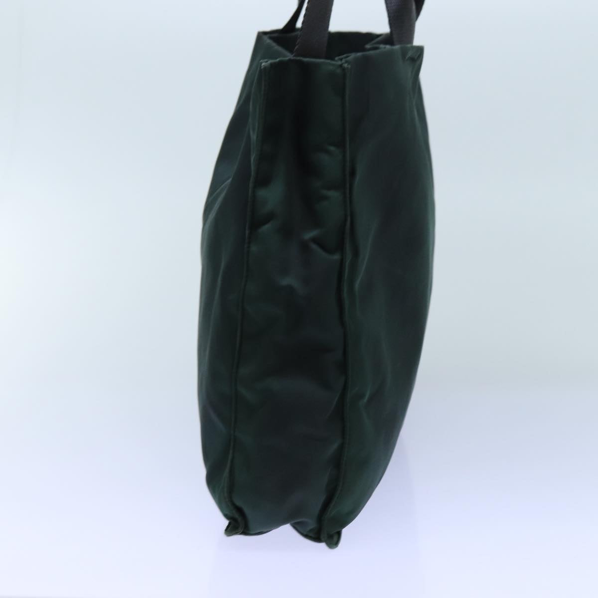 PRADA Tote Bag Nylon Green Auth 72777