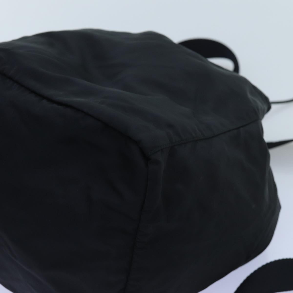 PRADA Backpack Nylon Black Auth 72810