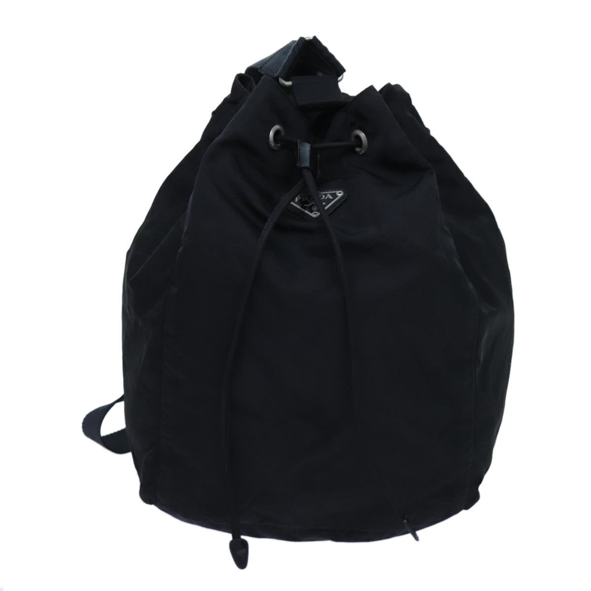 PRADA Backpack Nylon Black Auth 72810