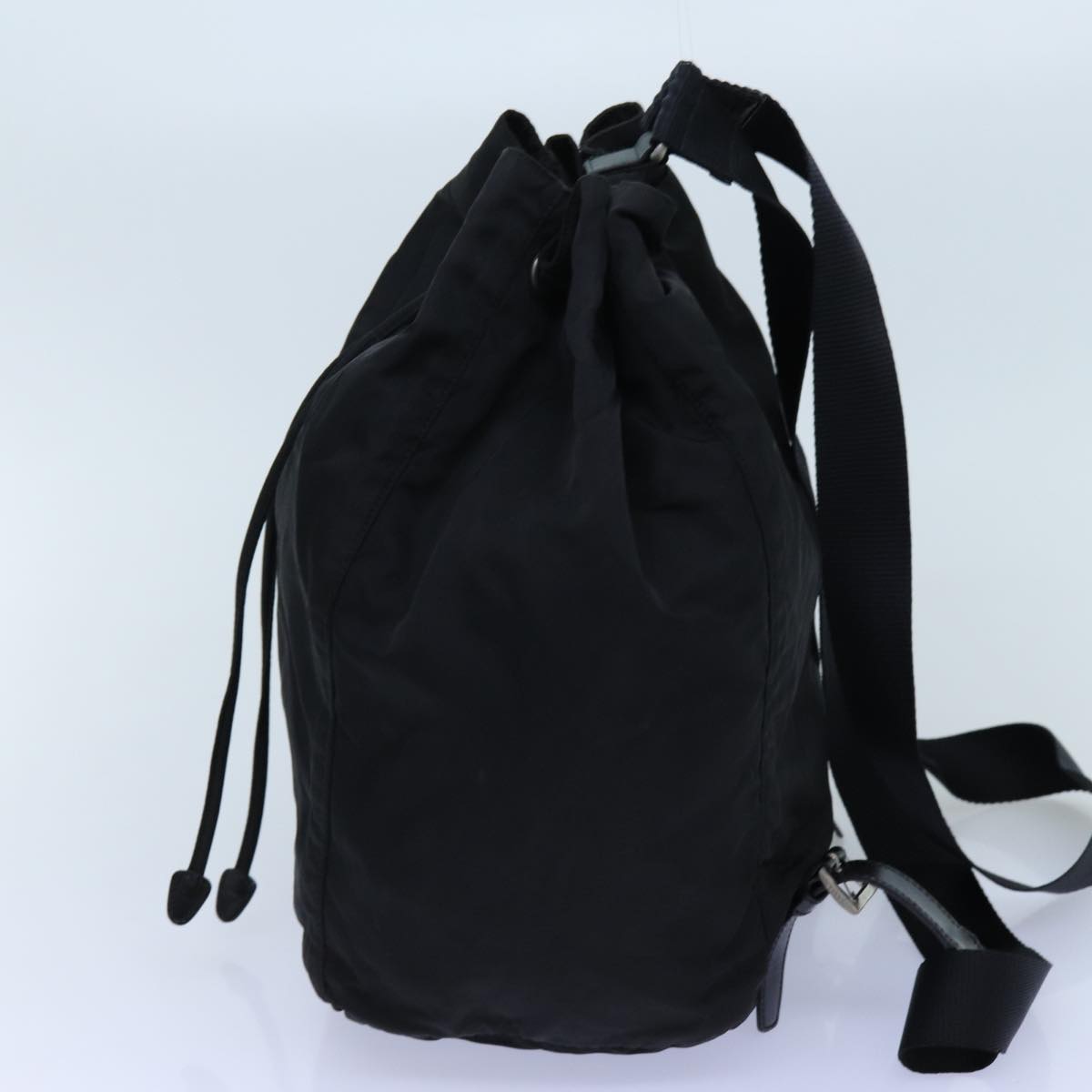 PRADA Backpack Nylon Black Auth 72810