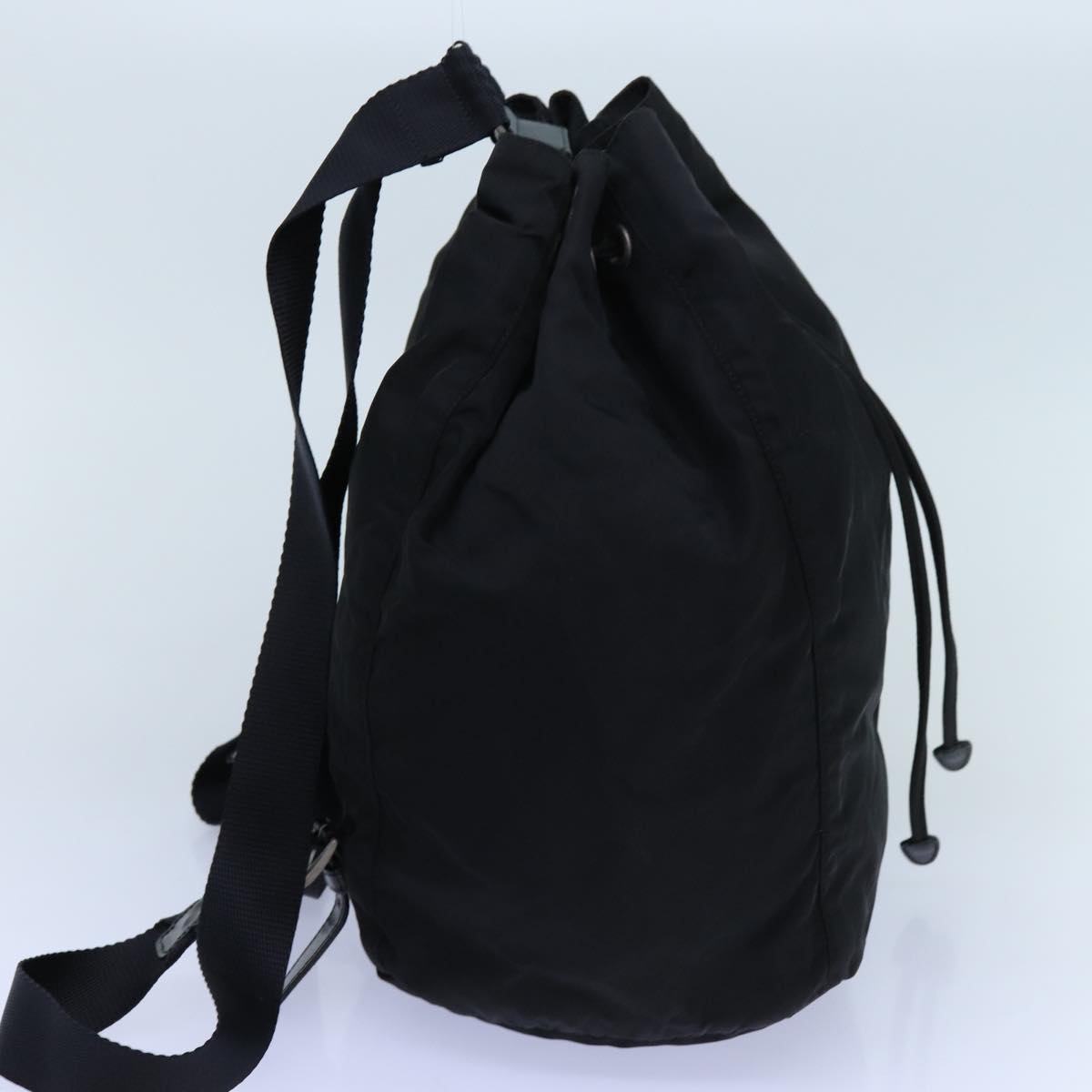 PRADA Backpack Nylon Black Auth 72810