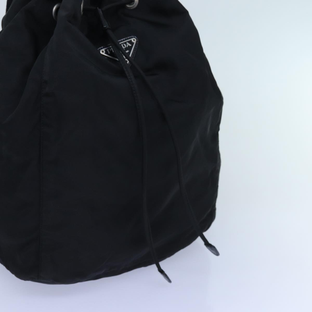 PRADA Backpack Nylon Black Auth 72810