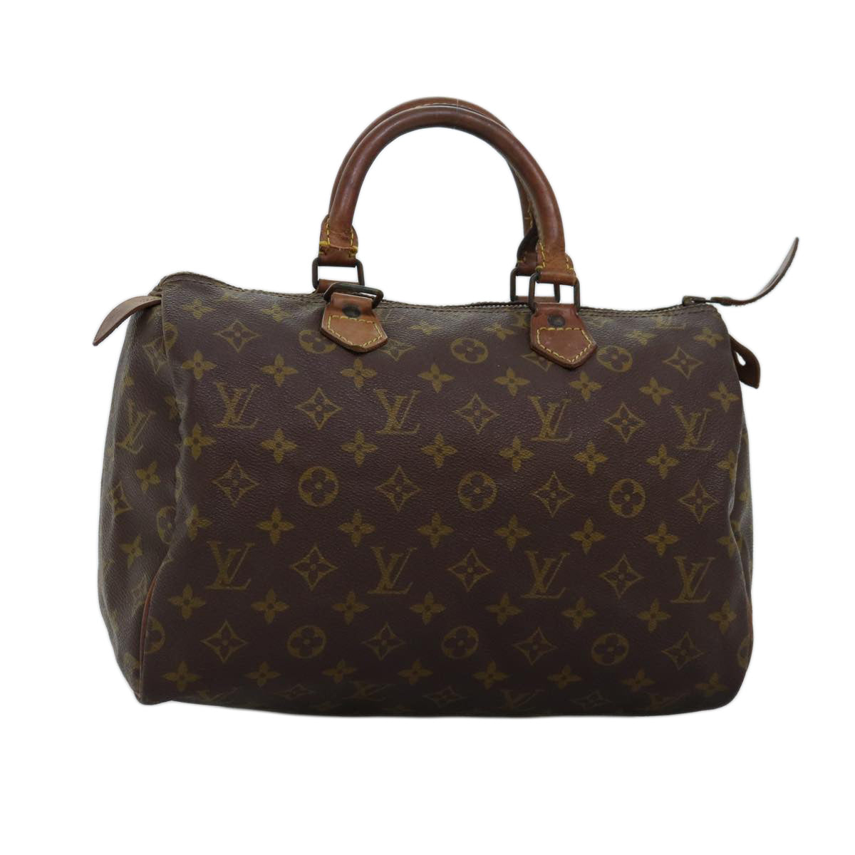 LOUIS VUITTON Monogram Speedy 30 Hand Bag Vintage M41526 LV Auth 72869