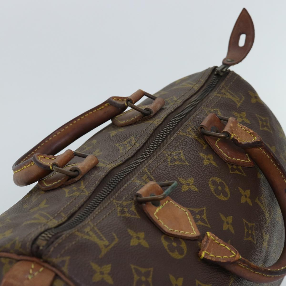 LOUIS VUITTON Monogram Speedy 30 Hand Bag Vintage M41526 LV Auth 72869