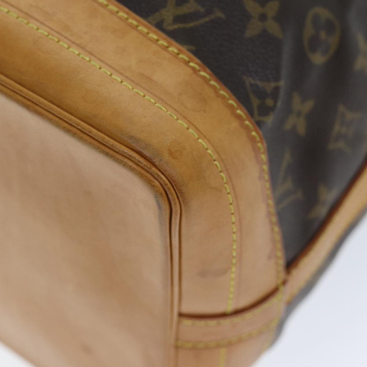 LOUIS VUITTON Monogram Noe Shoulder Bag M42224 LV Auth 72879