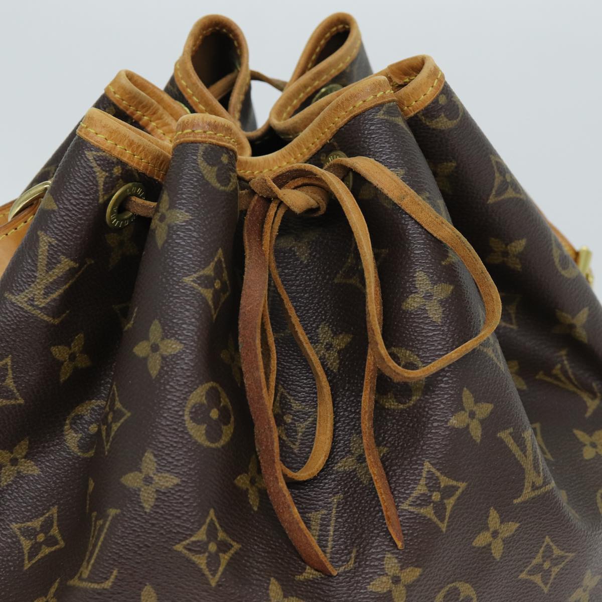 LOUIS VUITTON Monogram Noe Shoulder Bag M42224 LV Auth 72879