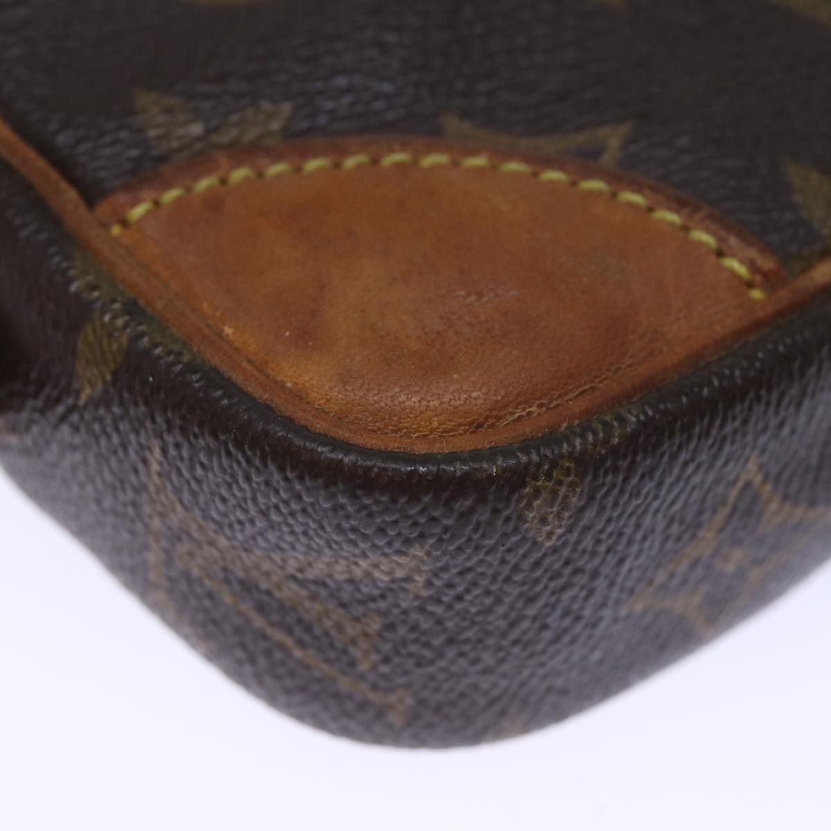 LOUIS VUITTON Monogram Marly Dragonne PM Clutch Bag M51827 LV Auth 72881