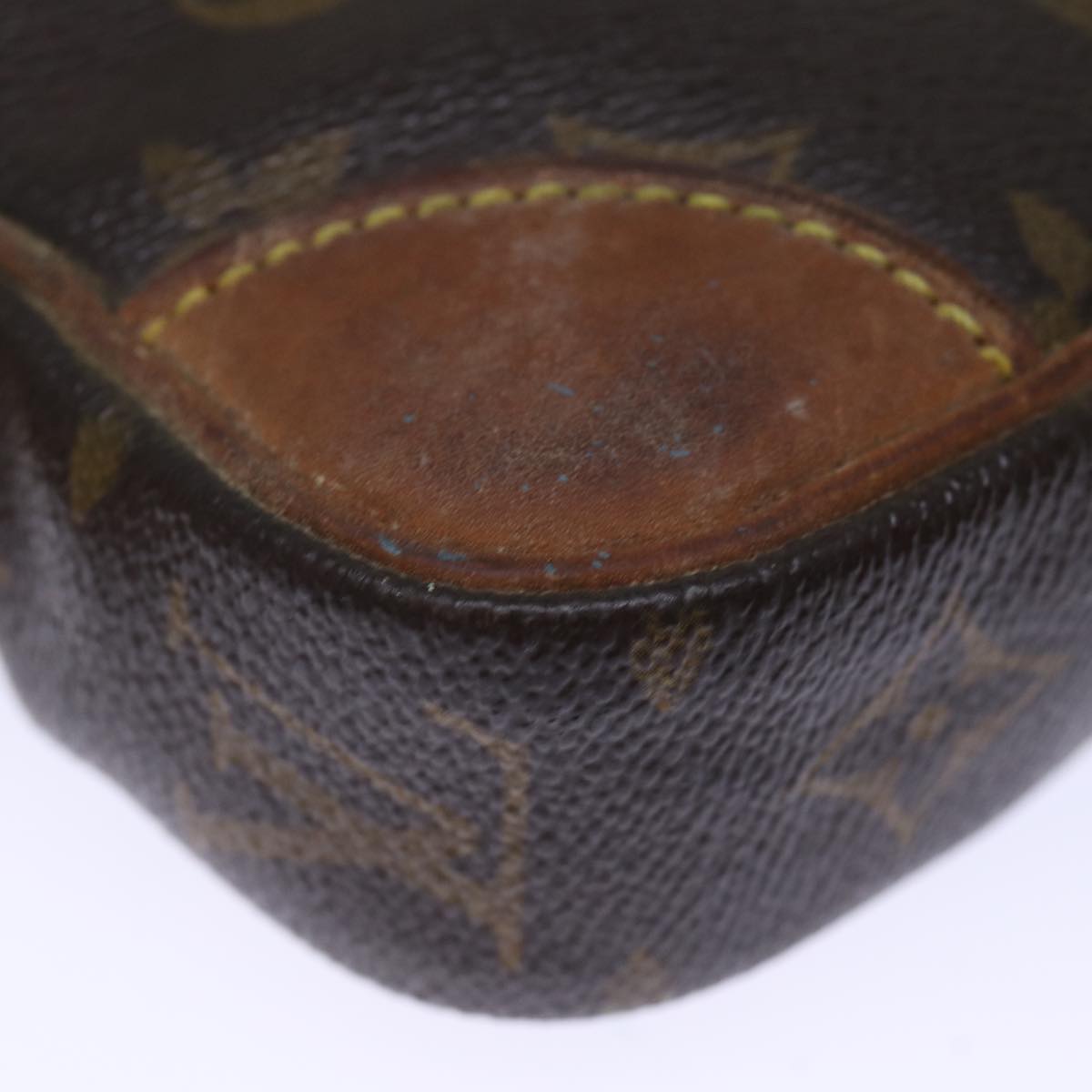 LOUIS VUITTON Monogram Marly Dragonne PM Clutch Bag M51827 LV Auth 72881