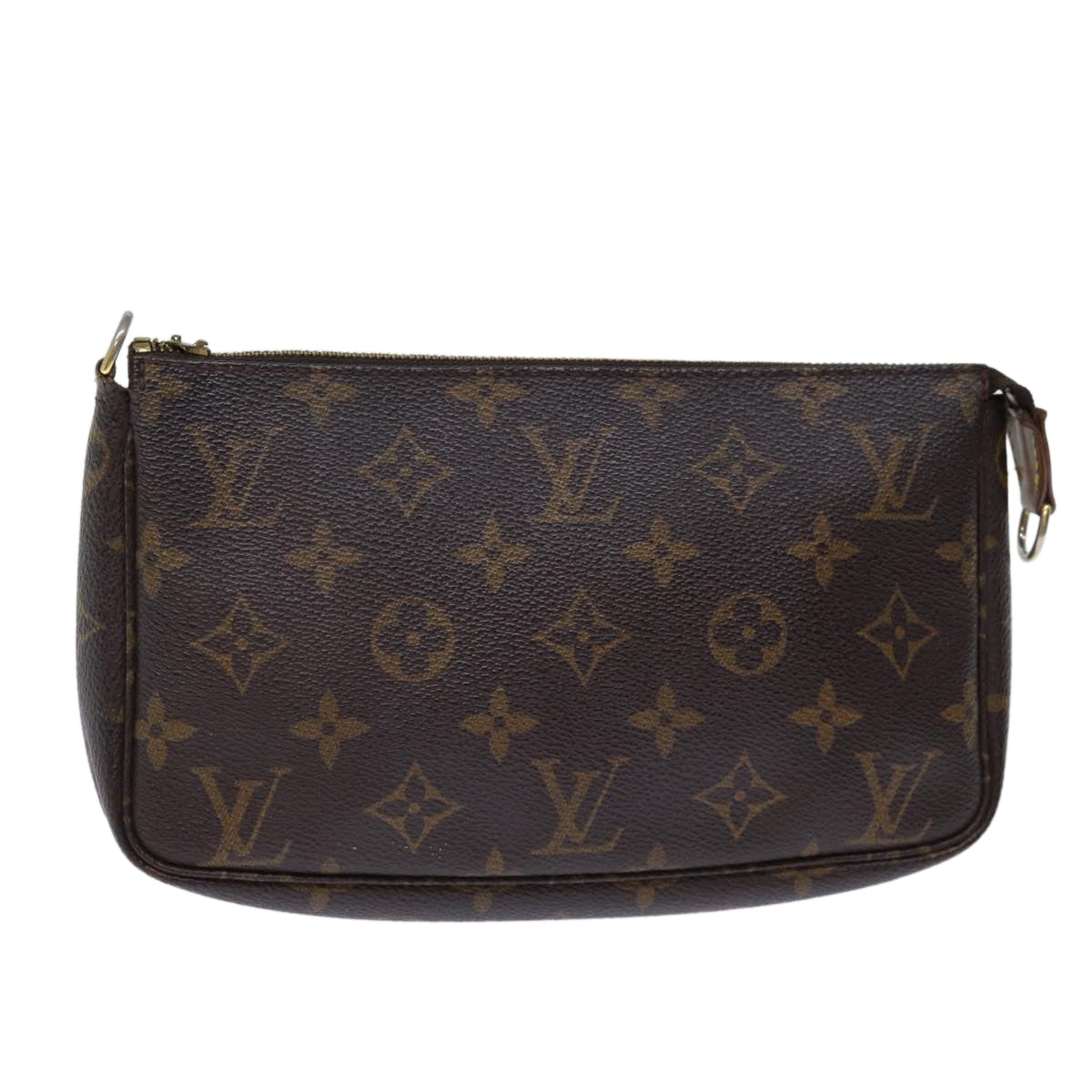 LOUIS VUITTON Monogram Pochette Accessoires Pouch M51980 LV Auth 72899