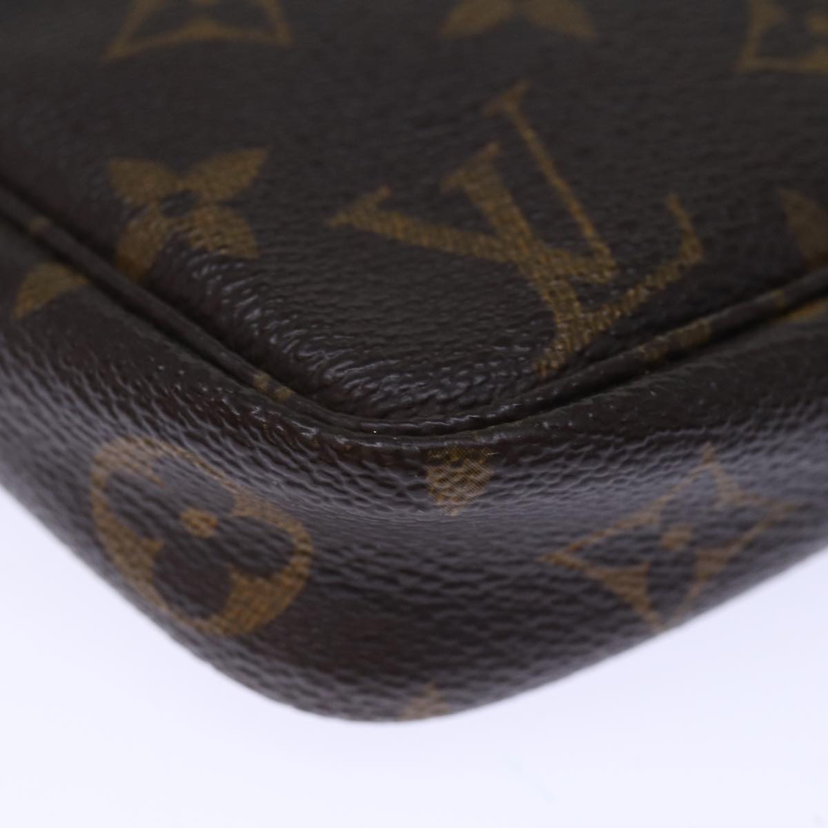 LOUIS VUITTON Monogram Pochette Accessoires Pouch M51980 LV Auth 72899