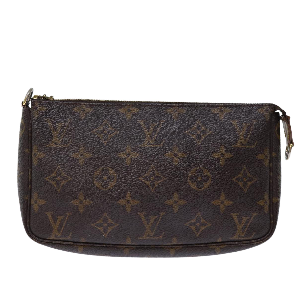 LOUIS VUITTON Monogram Pochette Accessoires Pouch M51980 LV Auth 72899