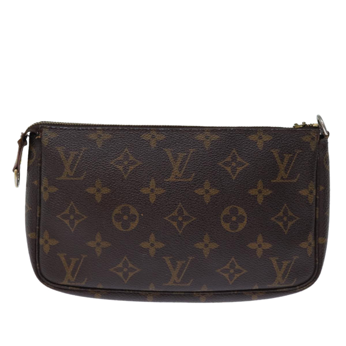 LOUIS VUITTON Monogram Pochette Accessoires Pouch M51980 LV Auth 72899