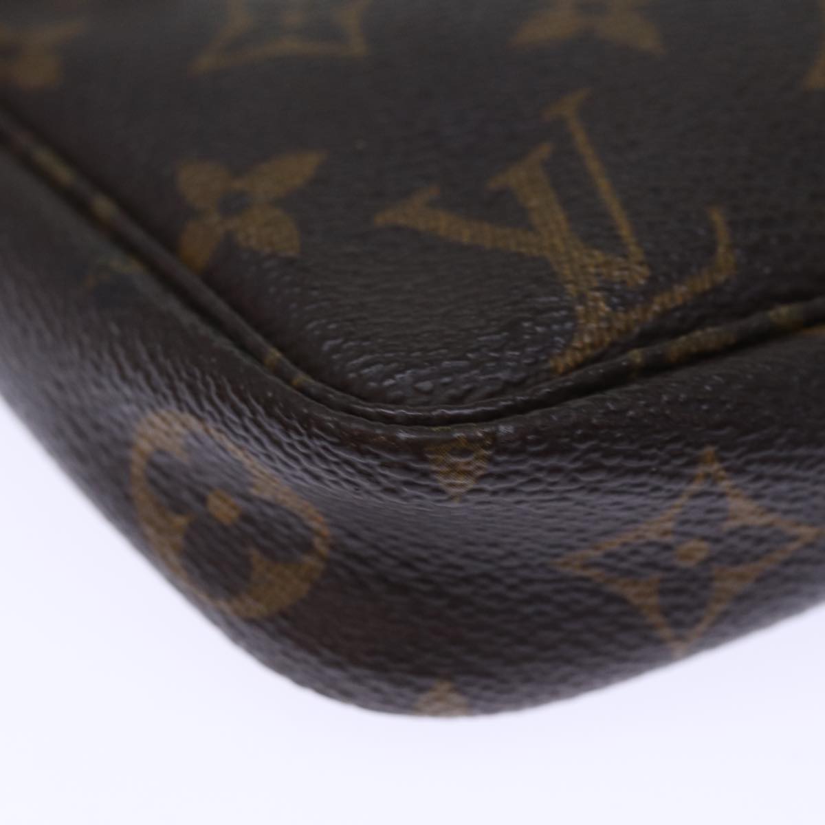 LOUIS VUITTON Monogram Pochette Accessoires Pouch M51980 LV Auth 72899