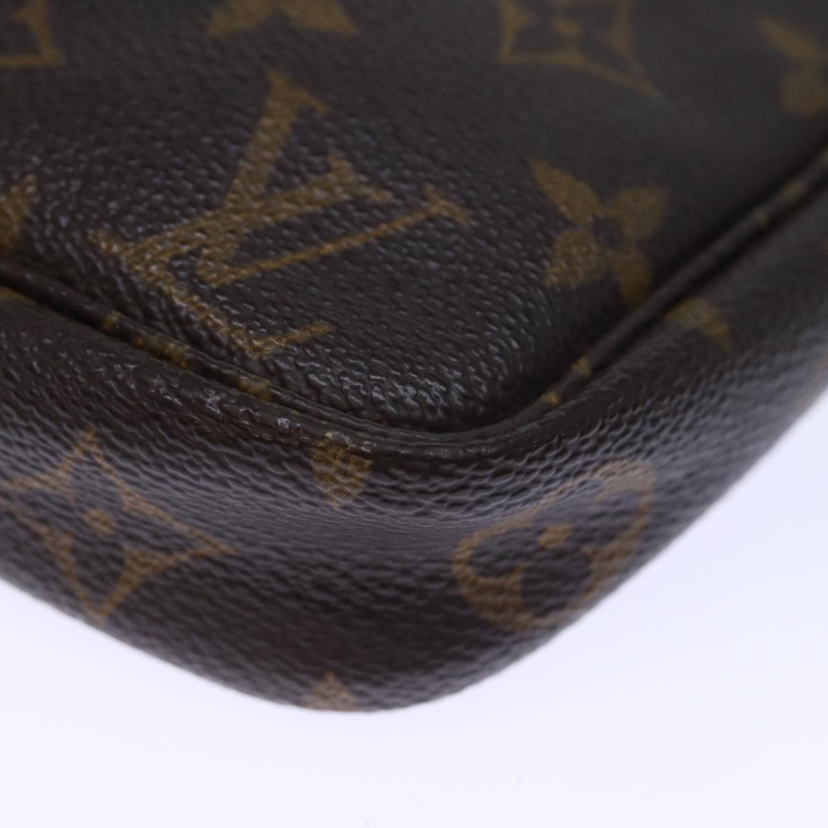 LOUIS VUITTON Monogram Pochette Accessoires Pouch M51980 LV Auth 72899