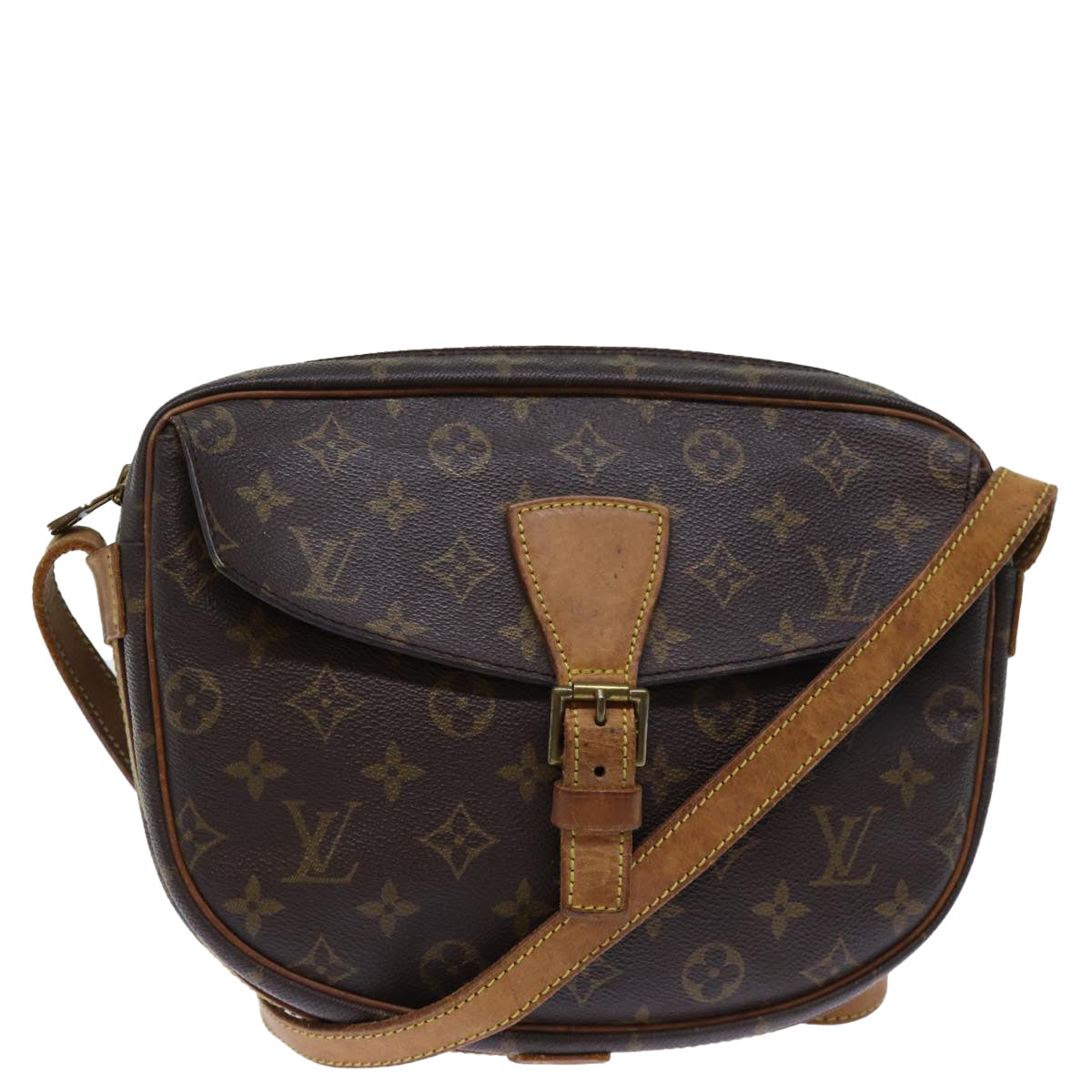 LOUIS VUITTON Monogram Jeune Fille GM Shoulder Bag M51225 LV Auth 72925