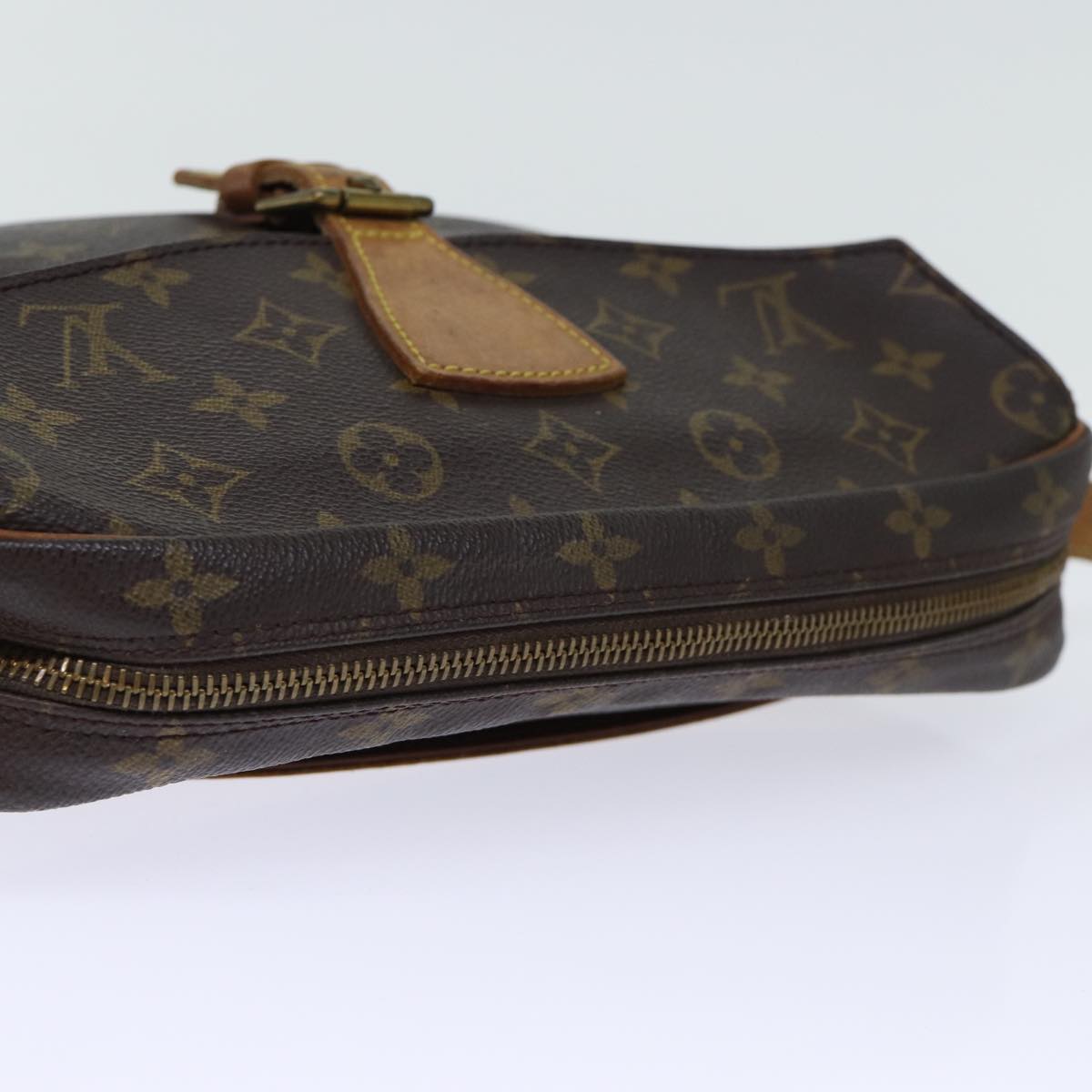 LOUIS VUITTON Monogram Jeune Fille GM Shoulder Bag M51225 LV Auth 72925