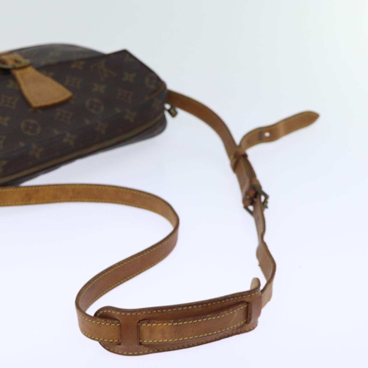 LOUIS VUITTON Monogram Jeune Fille GM Shoulder Bag M51225 LV Auth 72925