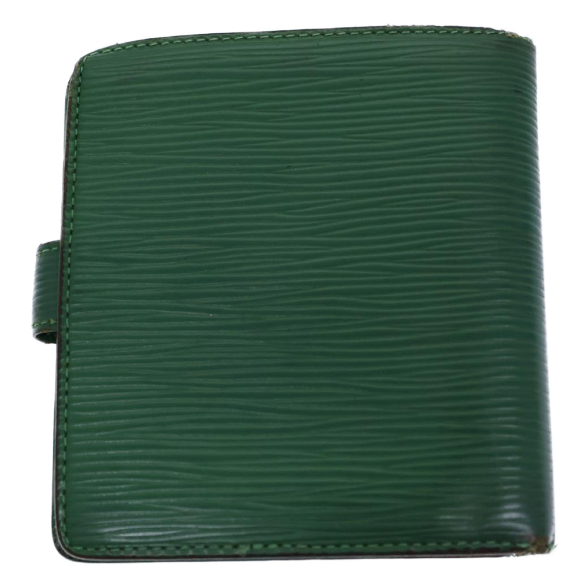 LOUIS VUITTON Epi Wallet Green LV Auth 72940