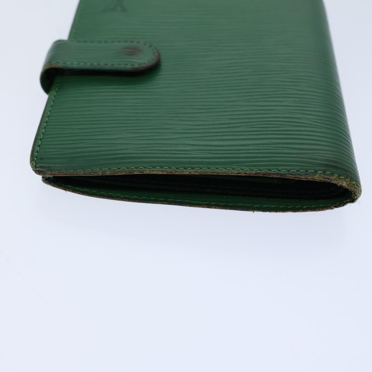 LOUIS VUITTON Epi Wallet Green LV Auth 72940