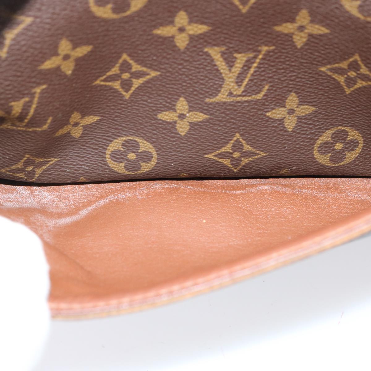LOUIS VUITTON Monogram Compiegne 28 Clutch Bag M51845 LV Auth 73002