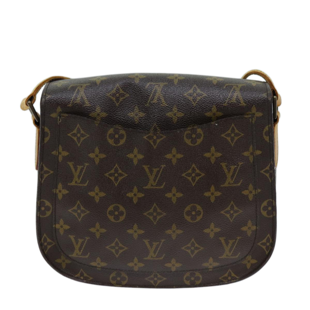 LOUIS VUITTON Monogram Saint Cloud GM Shoulder Bag M51242 LV Auth 73005