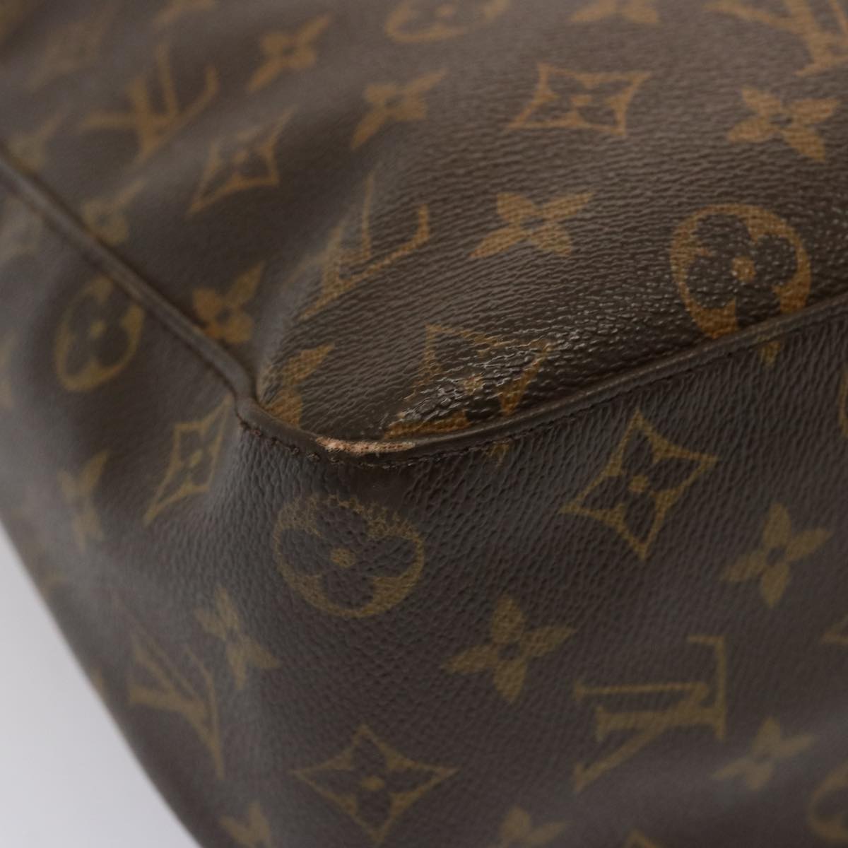 LOUIS VUITTON Monogram Looping GM Shoulder Bag M51145 LV Auth 73042