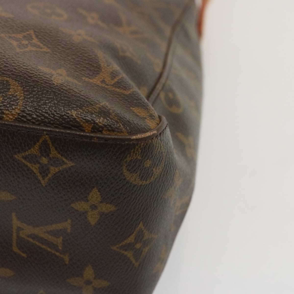 LOUIS VUITTON Monogram Looping GM Shoulder Bag M51145 LV Auth 73042