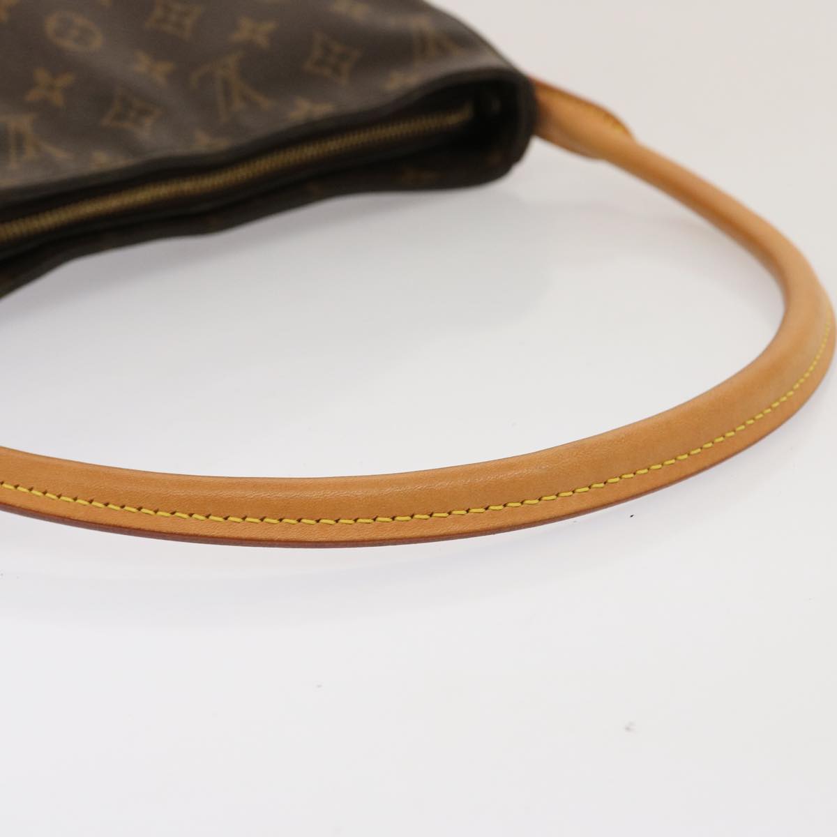 LOUIS VUITTON Monogram Looping GM Shoulder Bag M51145 LV Auth 73042