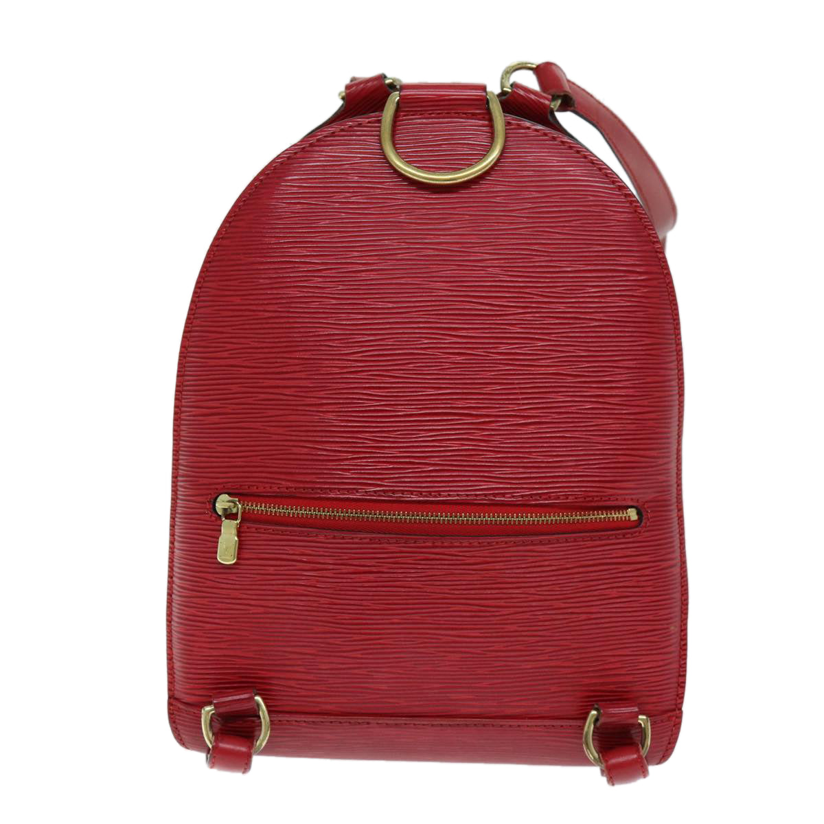 LOUIS VUITTON Epi Mabillon Backpack Castilian Red M52237 LV Auth 73050