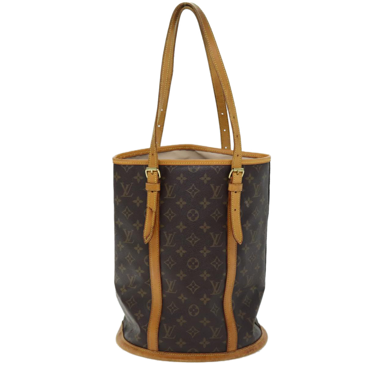 LOUIS VUITTON Monogram Bucket GM Shoulder Bag M42236 LV Auth 73057