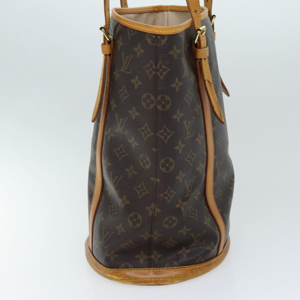 LOUIS VUITTON Monogram Bucket GM Shoulder Bag M42236 LV Auth 73057