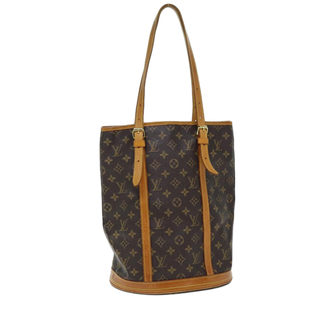 LOUIS VUITTON Monogram Bucket GM Shoulder Bag M42236 LV Auth 73059