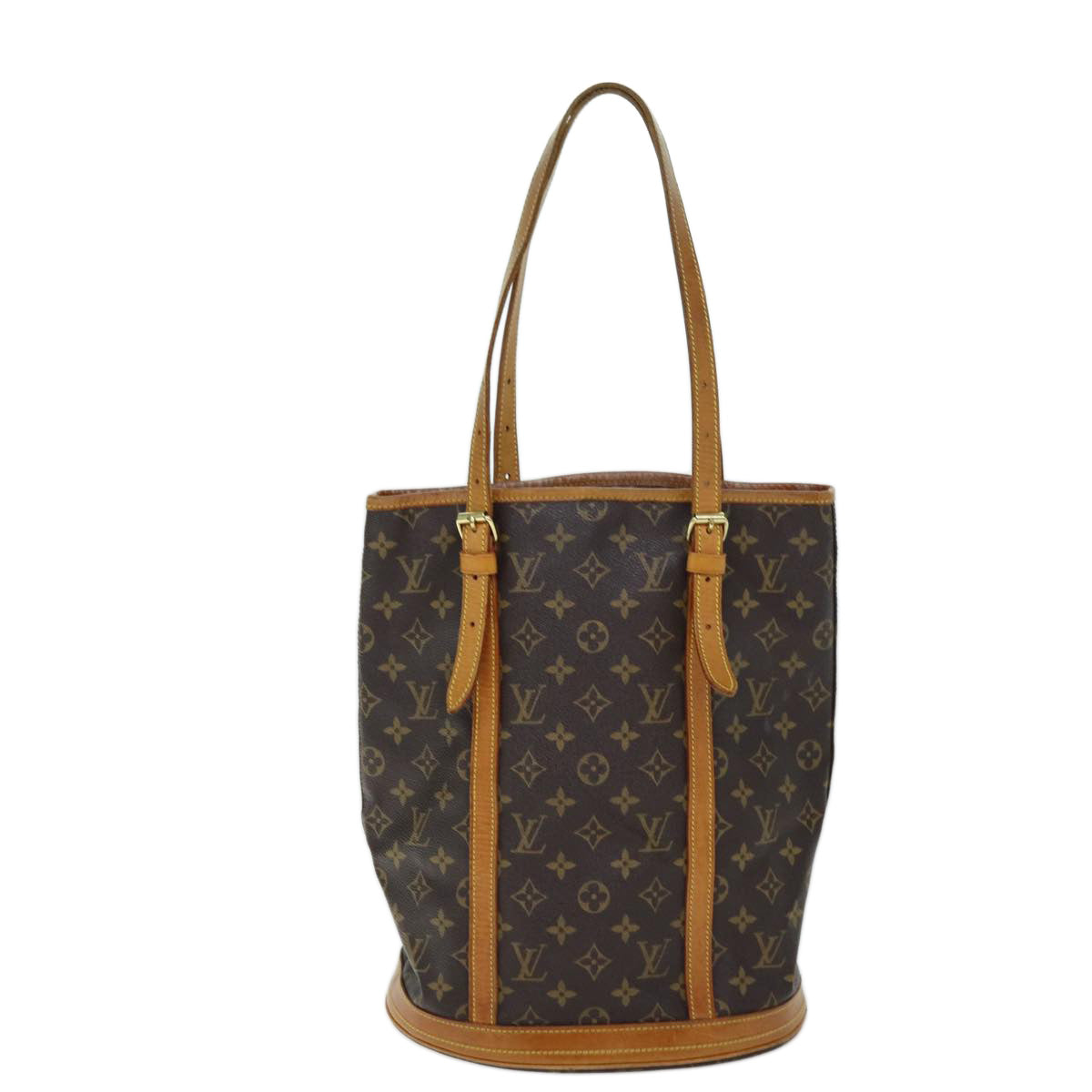 LOUIS VUITTON Monogram Bucket GM Shoulder Bag M42236 LV Auth 73059