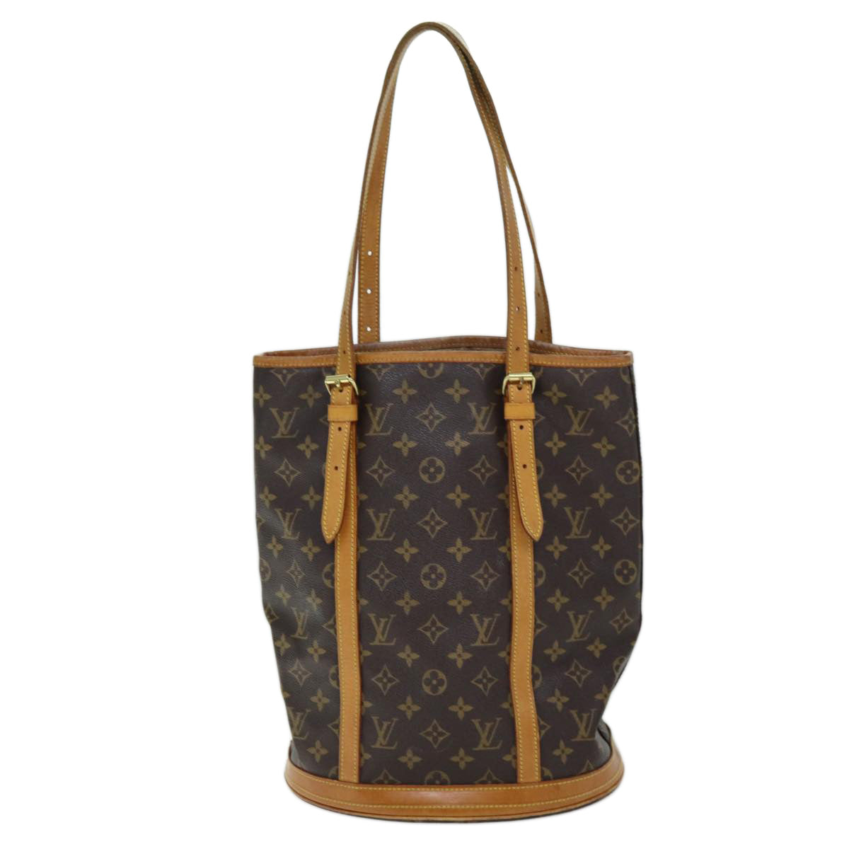 LOUIS VUITTON Monogram Bucket GM Shoulder Bag M42236 LV Auth 73059