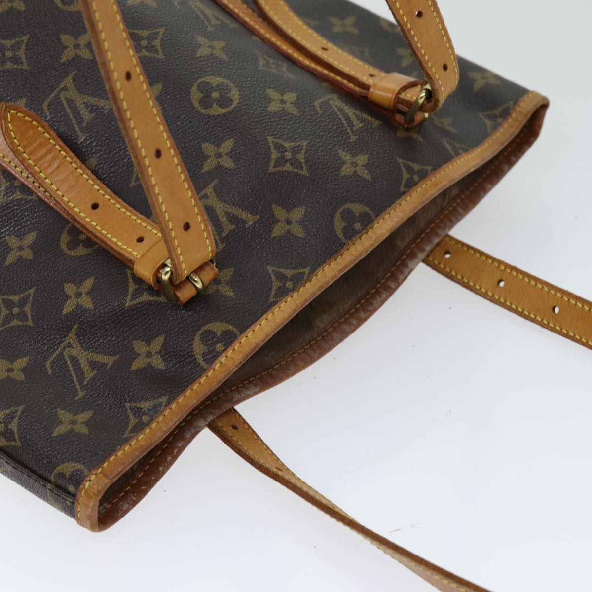 LOUIS VUITTON Monogram Bucket GM Shoulder Bag M42236 LV Auth 73059