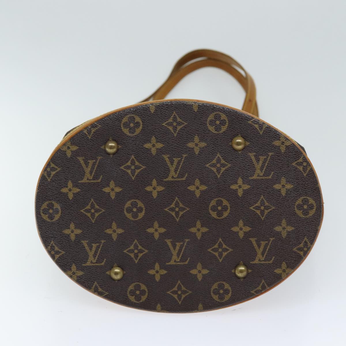 LOUIS VUITTON Monogram Bucket GM Shoulder Bag M42236 LV Auth 73059