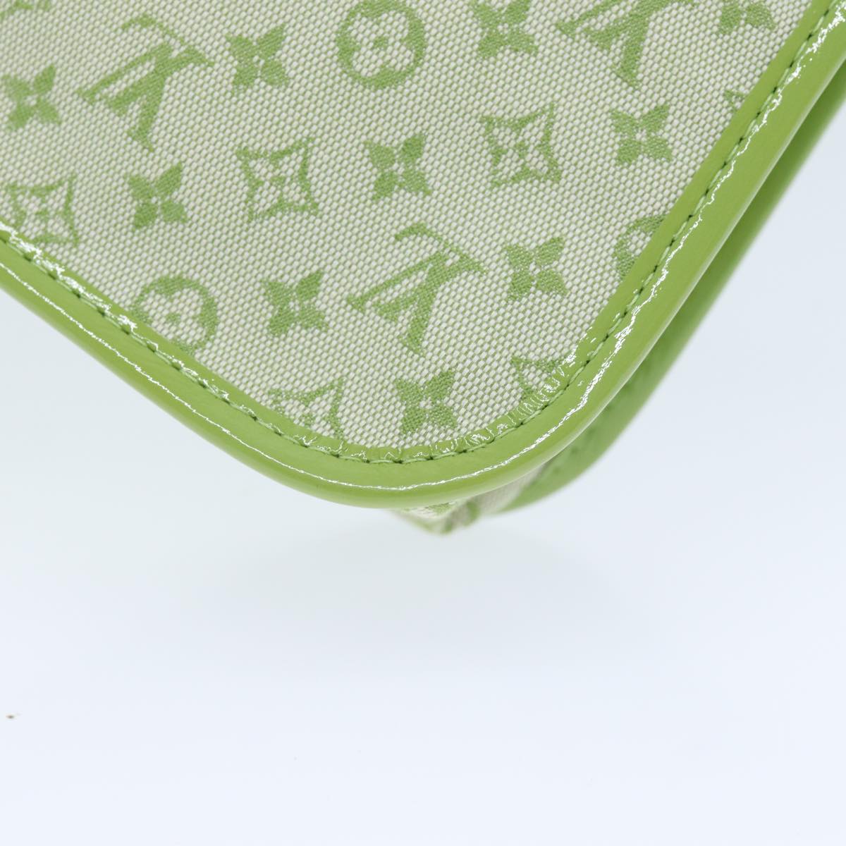 LOUIS VUITTON Monogram Mini Trousse Marie Kate Pouch Green M92935 Auth 73086SAV