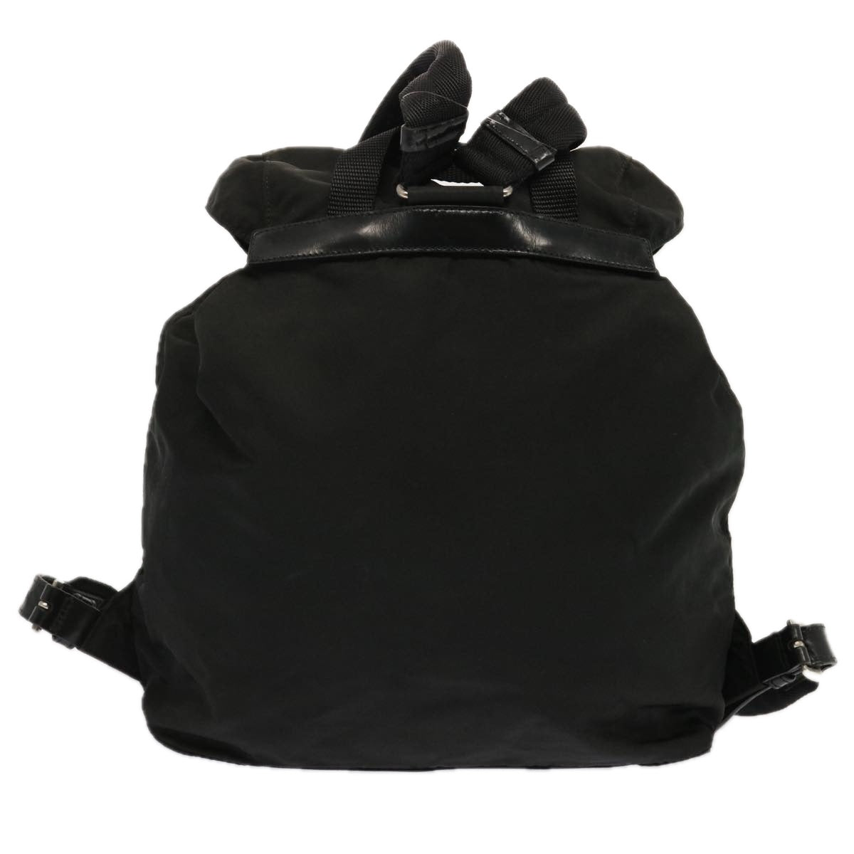 PRADA Backpack Nylon Black Auth 73102