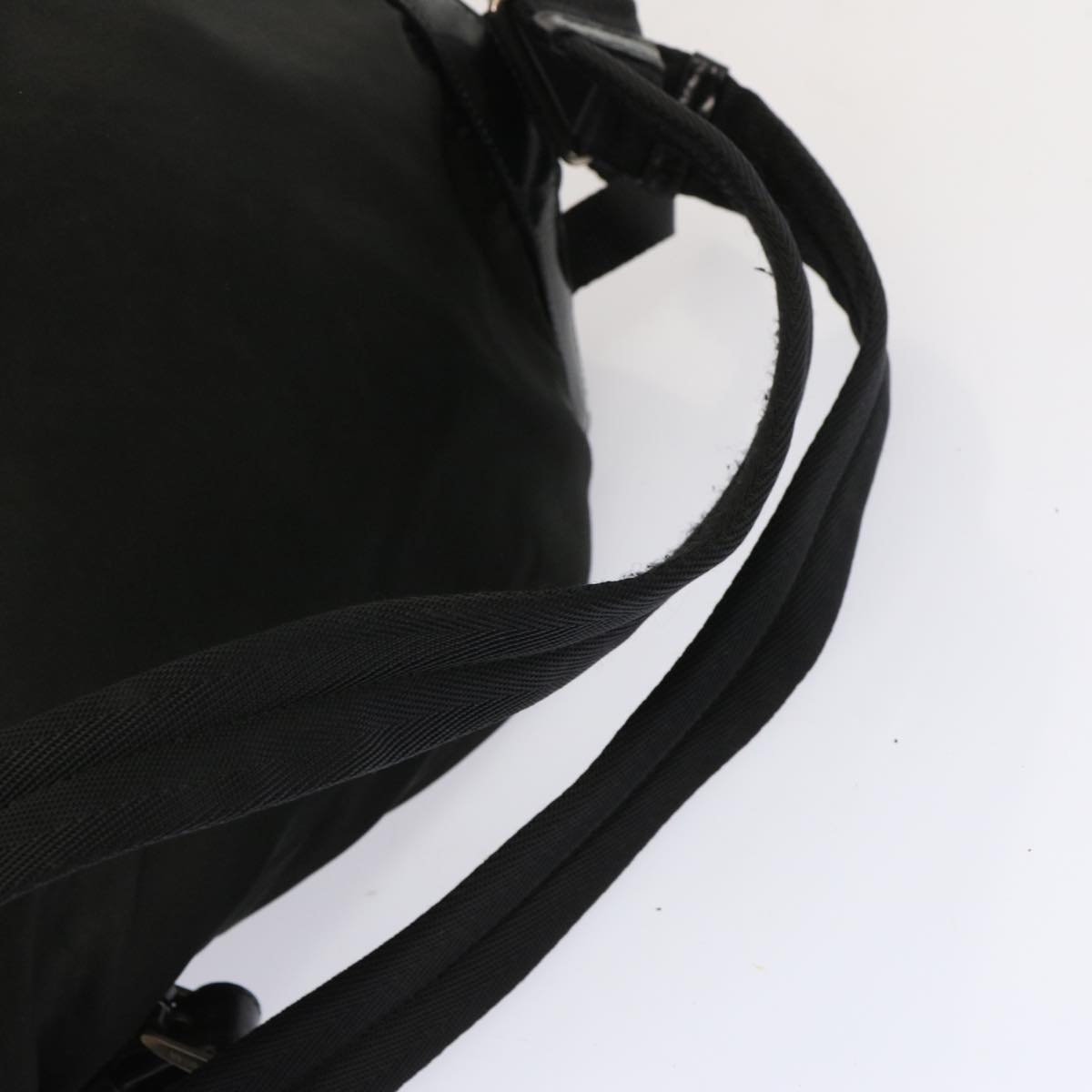 PRADA Backpack Nylon Black Auth 73102