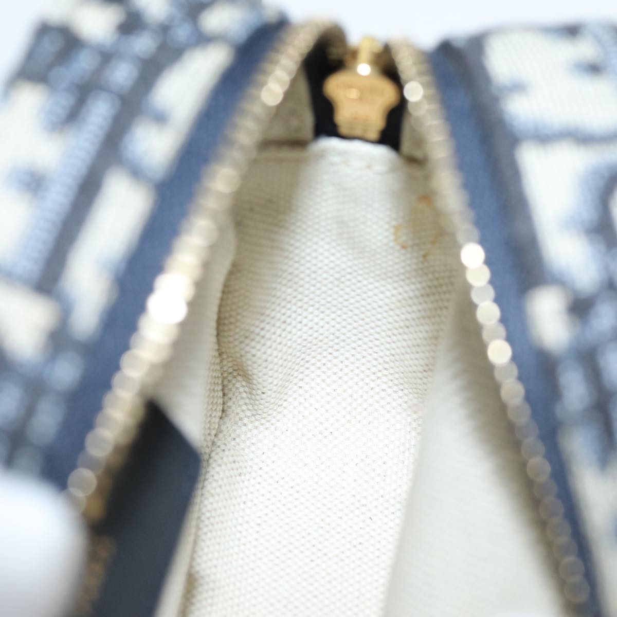 Christian Dior Trotter Canvas Waist bag Navy Auth 73251AV