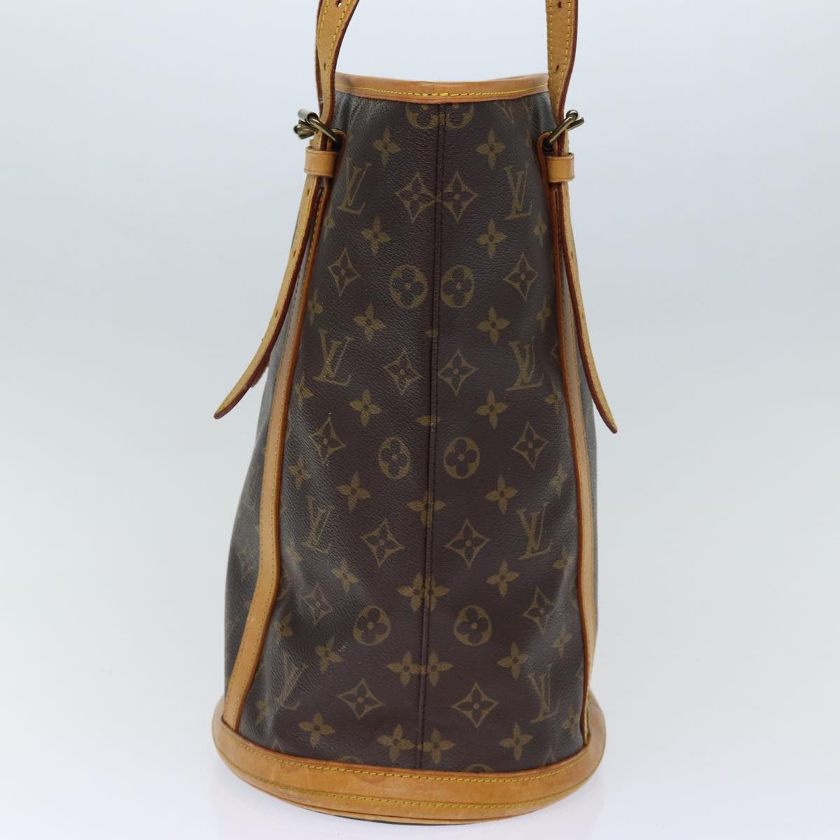 LOUIS VUITTON Monogram Bucket GM Shoulder Bag M42236 LV Auth 73306