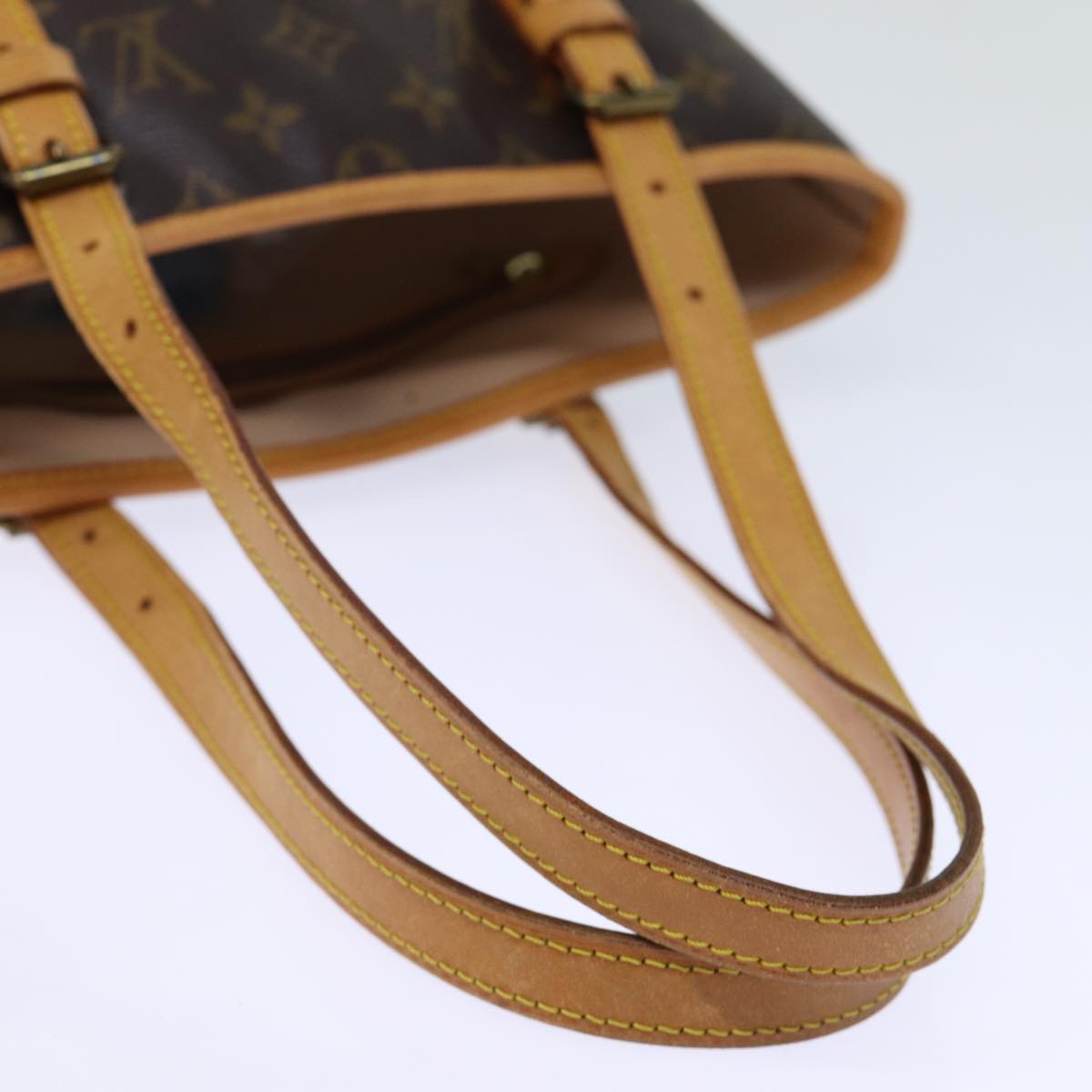 LOUIS VUITTON Monogram Bucket GM Shoulder Bag M42236 LV Auth 73306