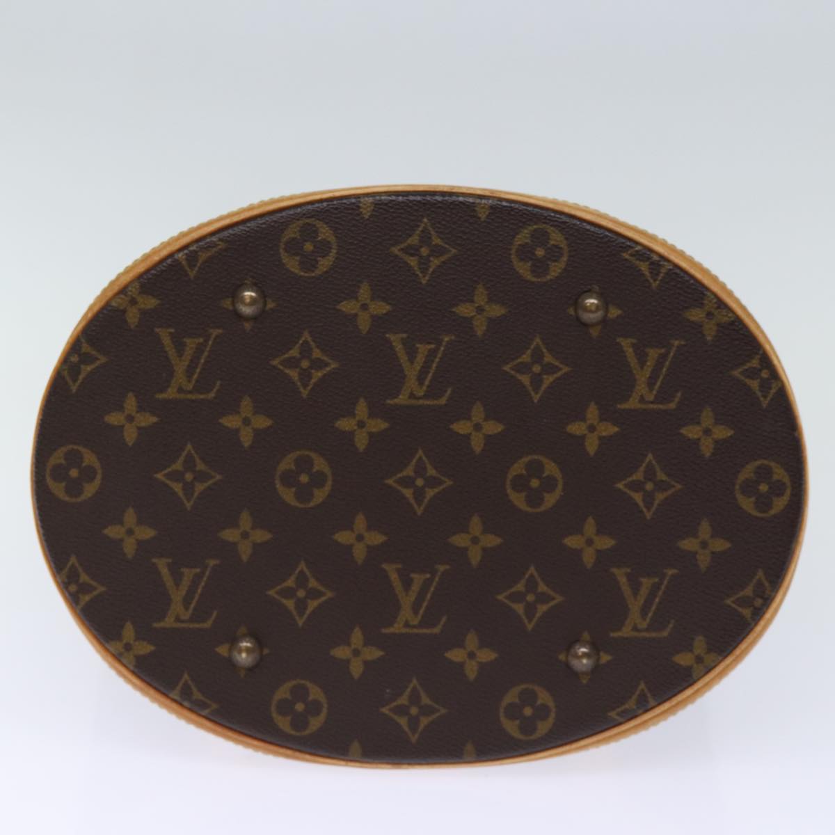 LOUIS VUITTON Monogram Bucket GM Shoulder Bag M42236 LV Auth 73306