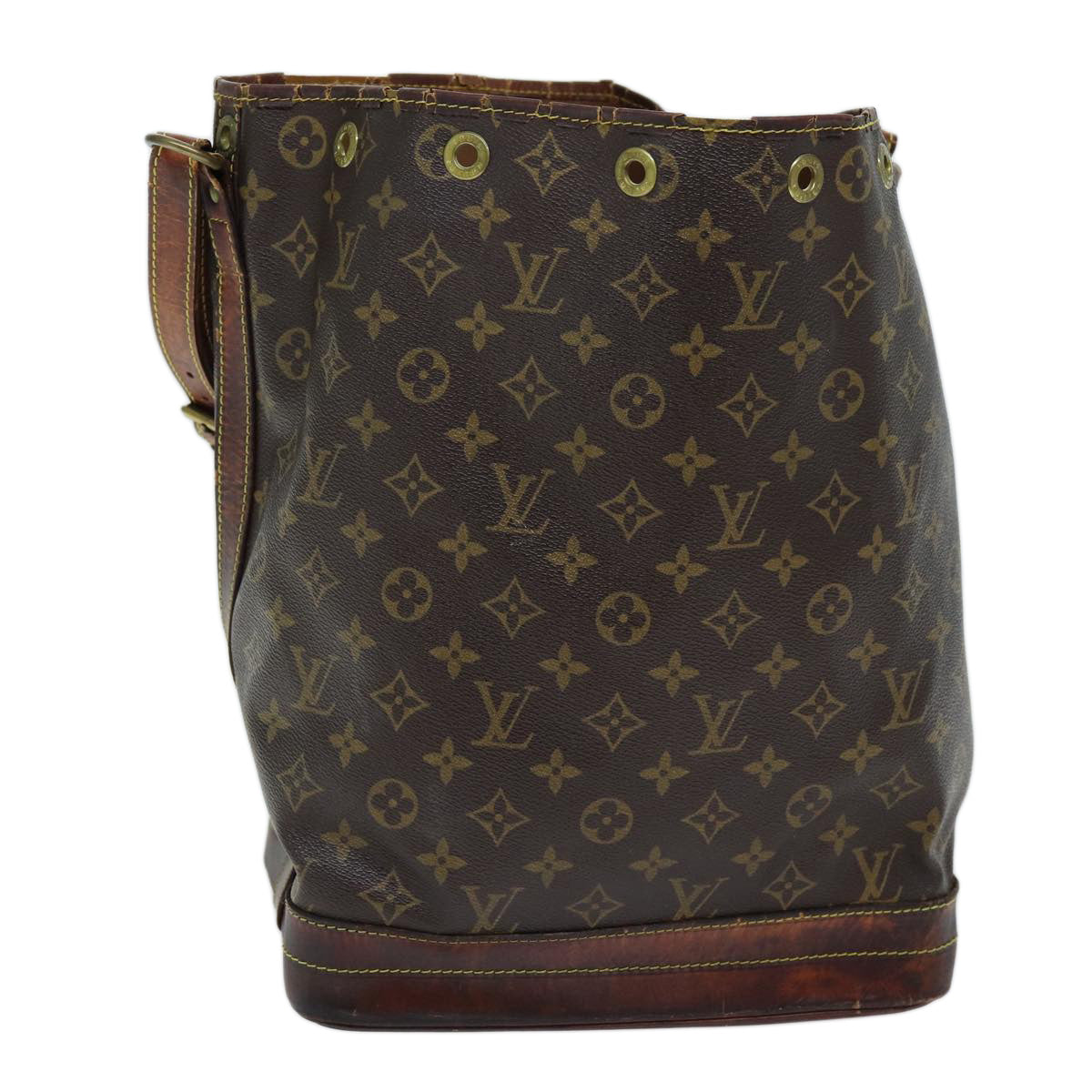 LOUIS VUITTON Monogram Noe Shoulder Bag M42224 LV Auth 73311