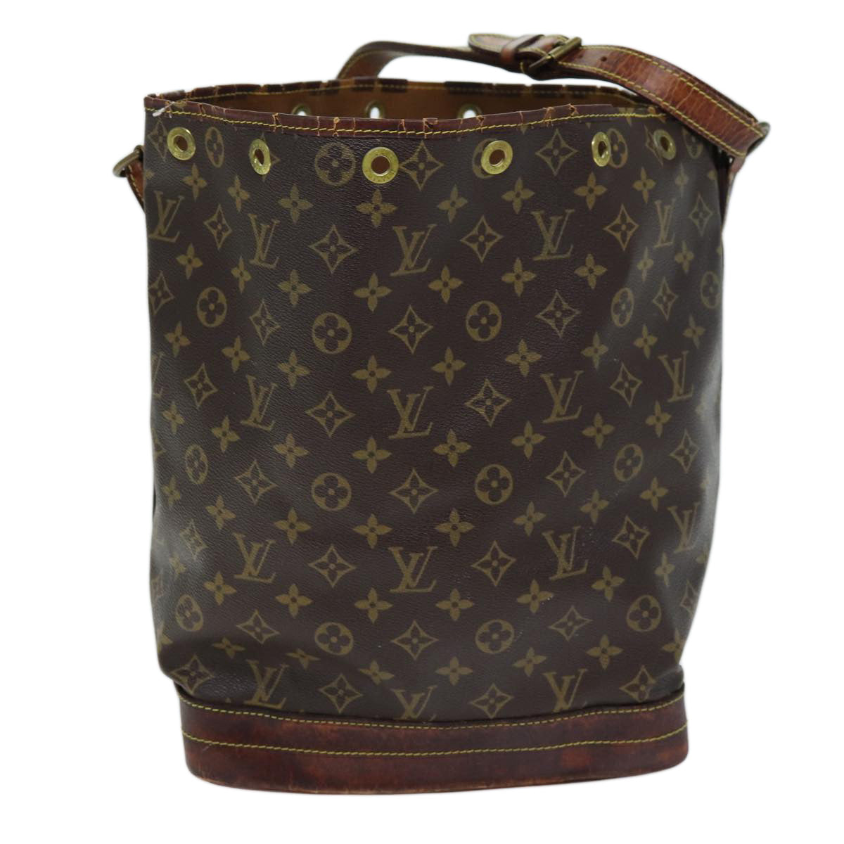 LOUIS VUITTON Monogram Noe Shoulder Bag M42224 LV Auth 73311